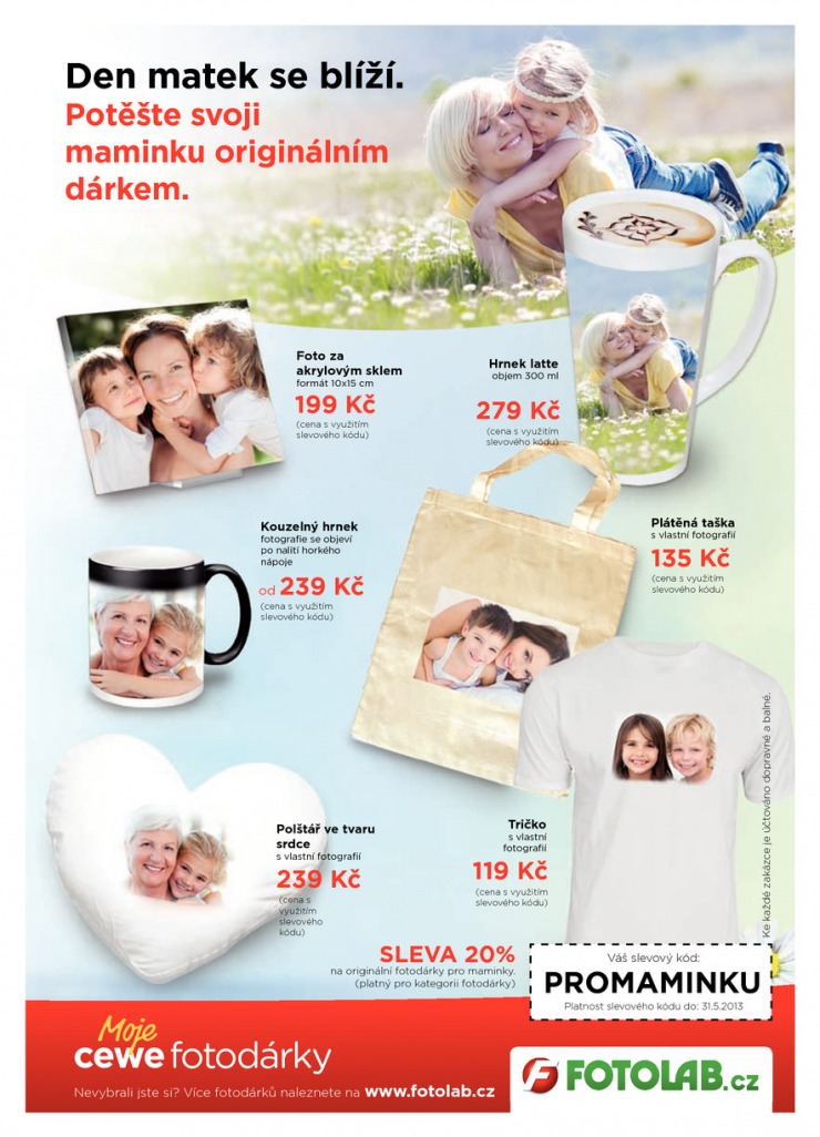 leták Fotolab Akční leták od 6.5.2013 strana 1 leták Fotolab Akční leták od 6.5.2013 strana 1
