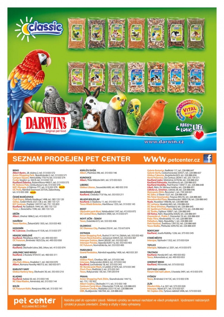 leták Pet Center Akční leták od 1.9.2013 strana 1 leták Pet Center Akční leták od 1.9.2013 strana 1