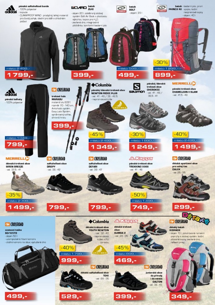 leták Sportisimo Aktuální leták od 5.9.2013 strana 1 leták Sportisimo Aktuální leták od 5.9.2013 strana 1