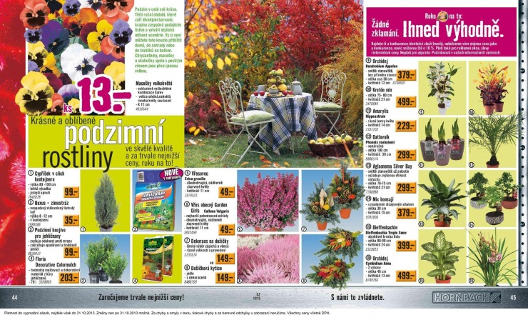 leták Hornbach Aktuální leták od 1.10.2013 strana 1 leták Hornbach Aktuální leták od 1.10.2013 strana 1