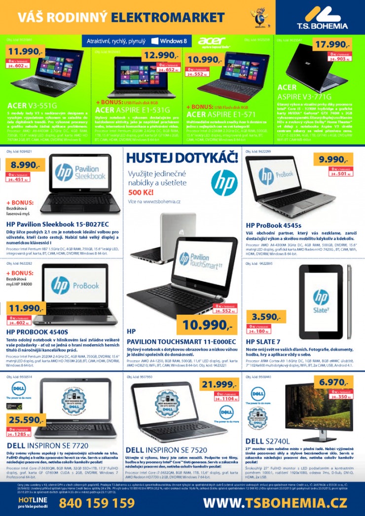 letk T.S. Bohemia Virtuln katalog od 1.10.2013 strana 1