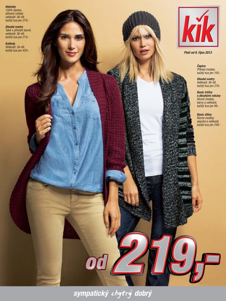 leták Kik textil Prospekt od 9.10.2013 strana 1 leták Kik textil Prospekt od 9.10.2013 strana 1