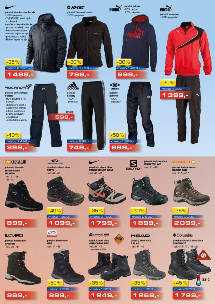 leták Sportisimo Aktuální leták od 17.10.2013 strana 1 leták Sportisimo Aktuální leták od 17.10.2013 strana 1