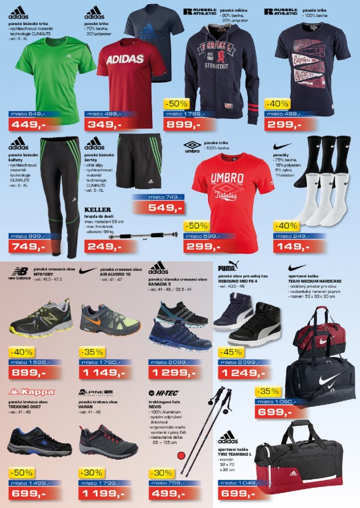 leták Sportisimo Aktuální leták od 17.10.2013 strana 1 leták Sportisimo Aktuální leták od 17.10.2013 strana 1