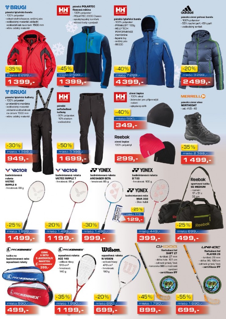 leták Sportisimo Aktuální leták od 14.11.2013 strana 1 leták Sportisimo Aktuální leták od 14.11.2013 strana 1