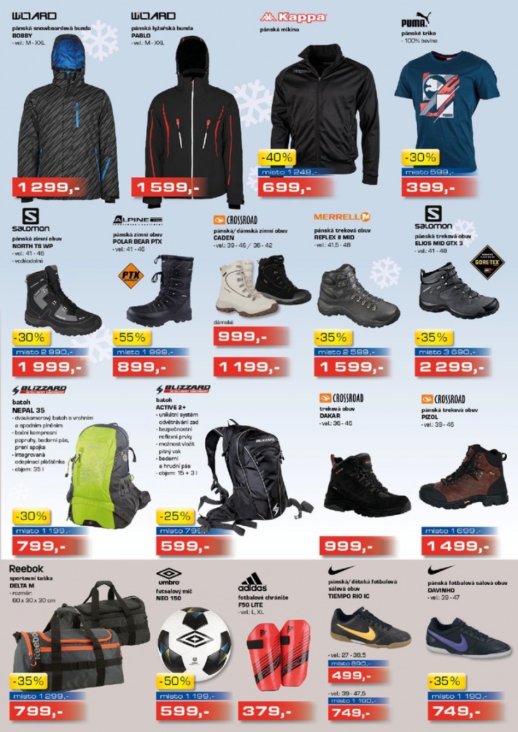 leták Sportisimo Aktuální leták od 14.11.2013 strana 1 leták Sportisimo Aktuální leták od 14.11.2013 strana 1