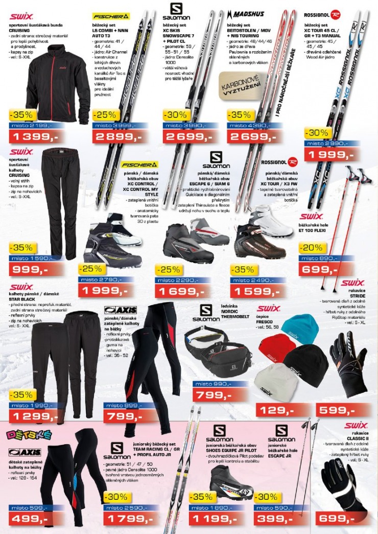 leták Sportisimo Aktuální leták od 28.11.2013 strana 1 leták Sportisimo Aktuální leták od 28.11.2013 strana 1
