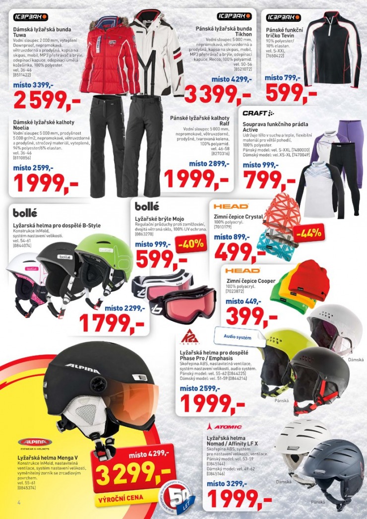 leták Intersport Aktuální leták od 5.12.2013 strana 1 leták Intersport Aktuální leták od 5.12.2013 strana 1