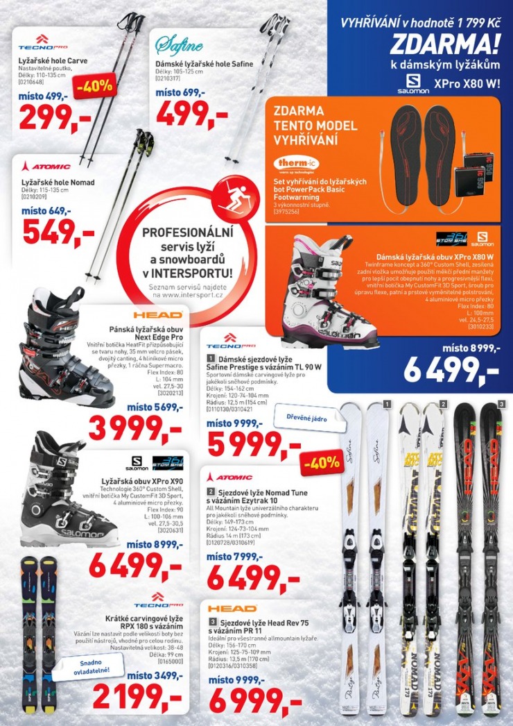 leták Intersport Aktuální leták od 5.12.2013 strana 1 leták Intersport Aktuální leták od 5.12.2013 strana 1