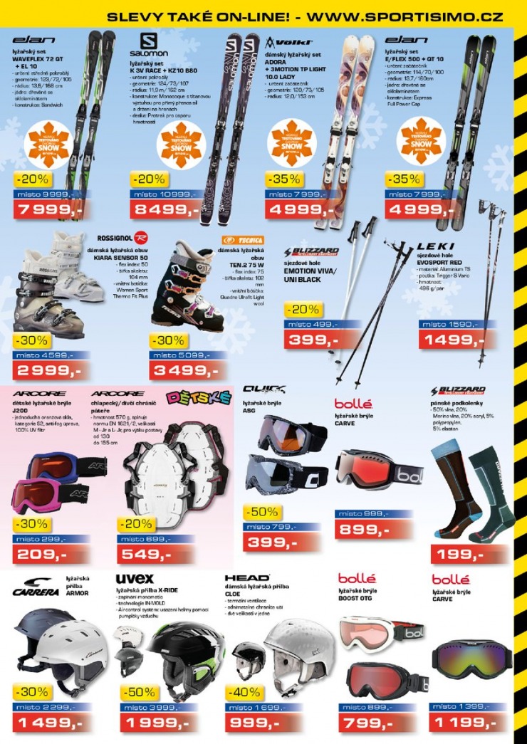 leták Sportisimo Aktuální leták od 8.1.2014 strana 1 leták Sportisimo Aktuální leták od 8.1.2014 strana 1