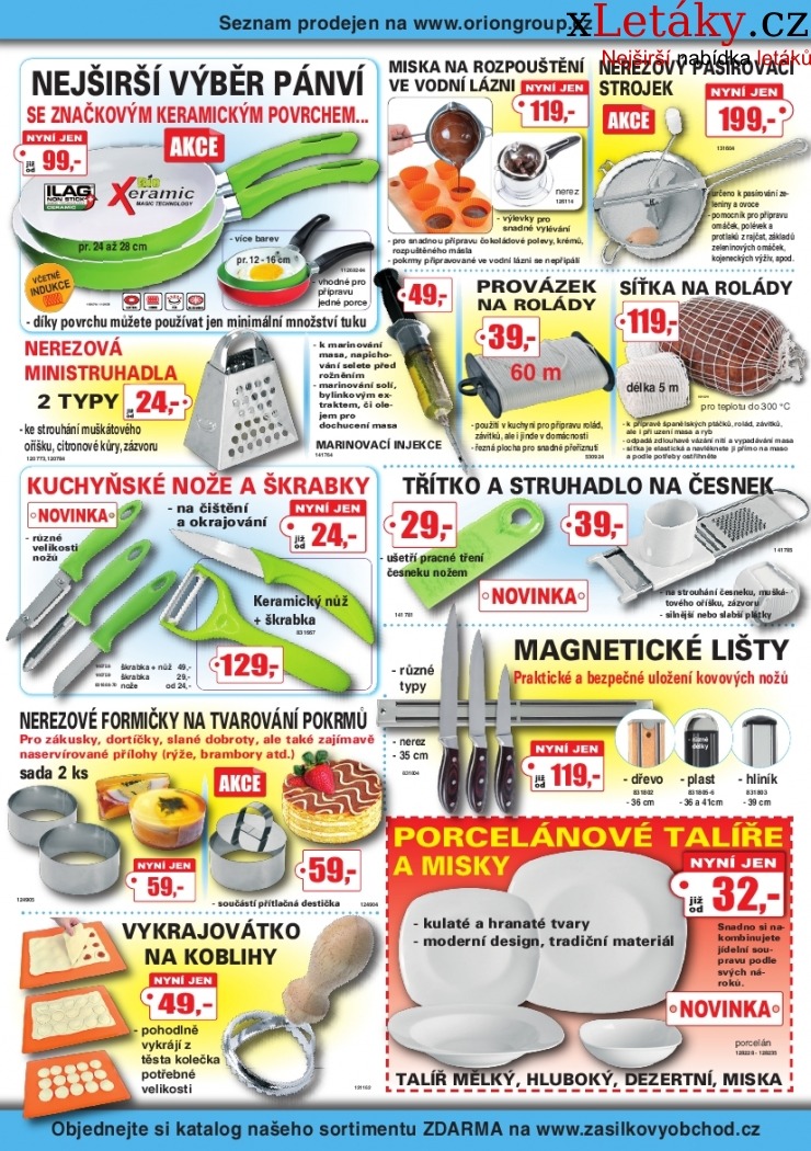 leták Orion leták strana 1 leták Orion leták strana 1