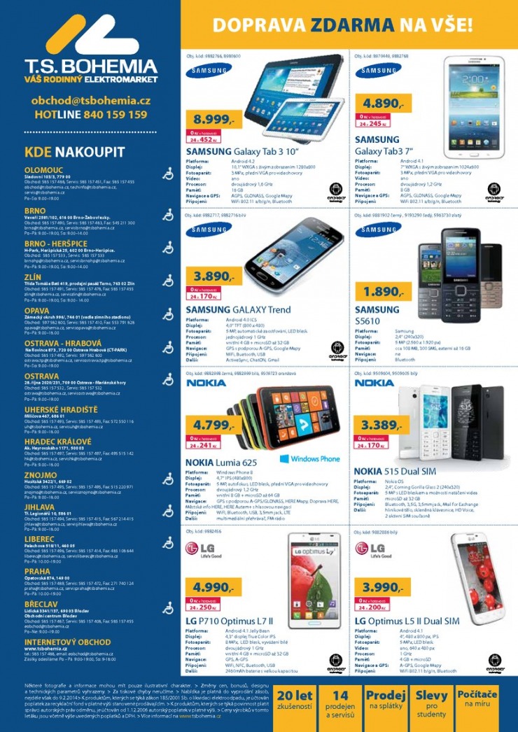 letk T.S. Bohemia Virtuln katalog od 20.1.2014 strana 1