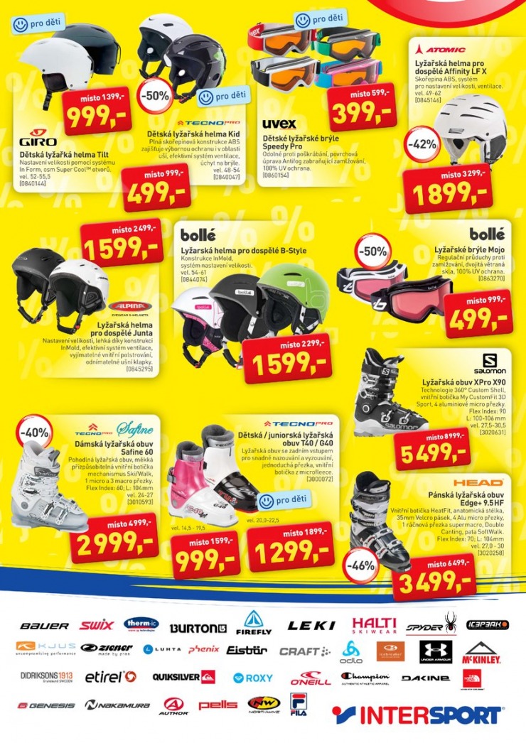 leták Intersport Aktuální leták od 16.1.2014 strana 1 leták Intersport Aktuální leták od 16.1.2014 strana 1