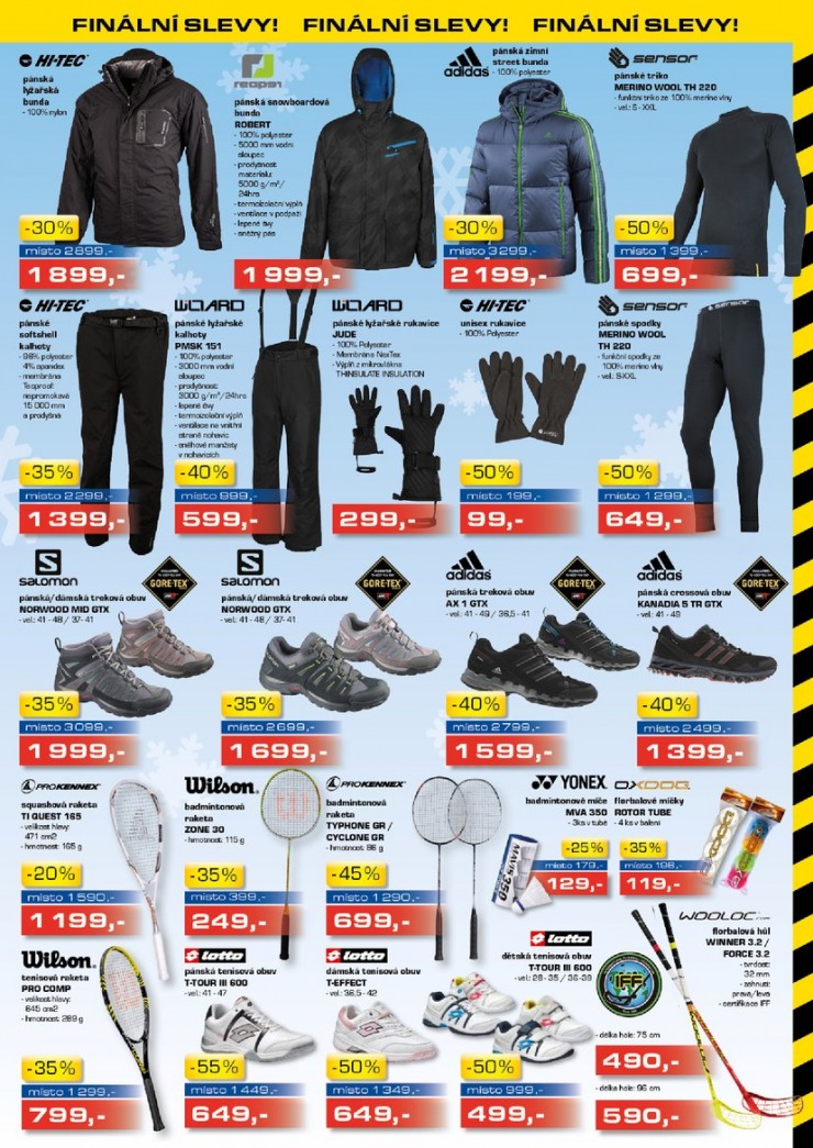 leták Sportisimo Aktuální leták od 23.1.2014 strana 1 leták Sportisimo Aktuální leták od 23.1.2014 strana 1