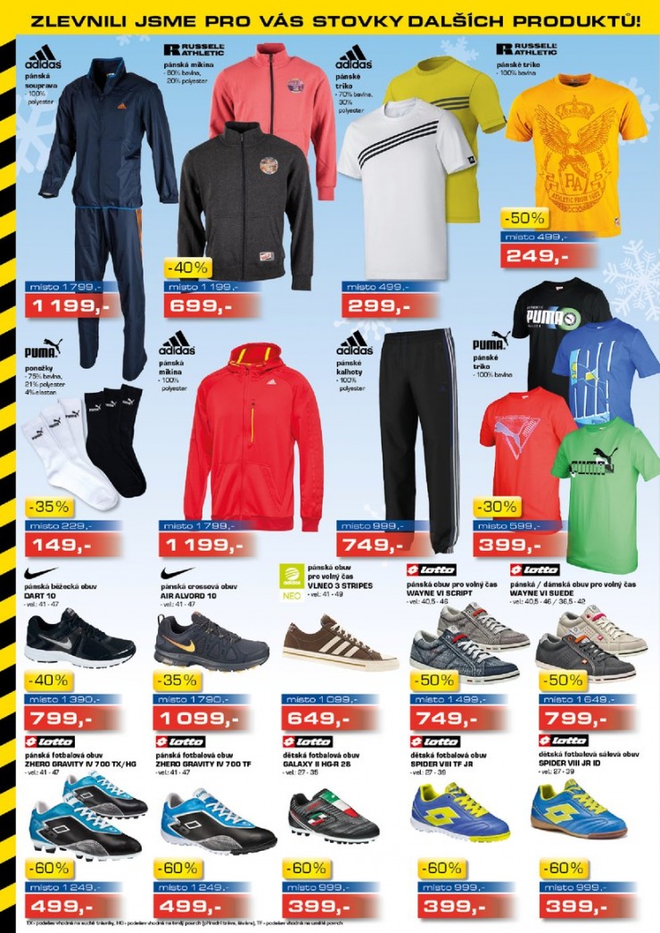 leták Sportisimo Aktuální leták od 23.1.2014 strana 1 leták Sportisimo Aktuální leták od 23.1.2014 strana 1