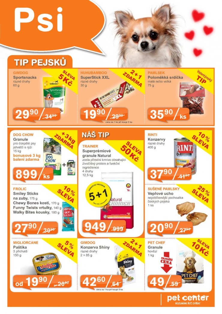 leták Pet Center Akční leták od 1.2.2014 strana 1 leták Pet Center Akční leták od 1.2.2014 strana 1