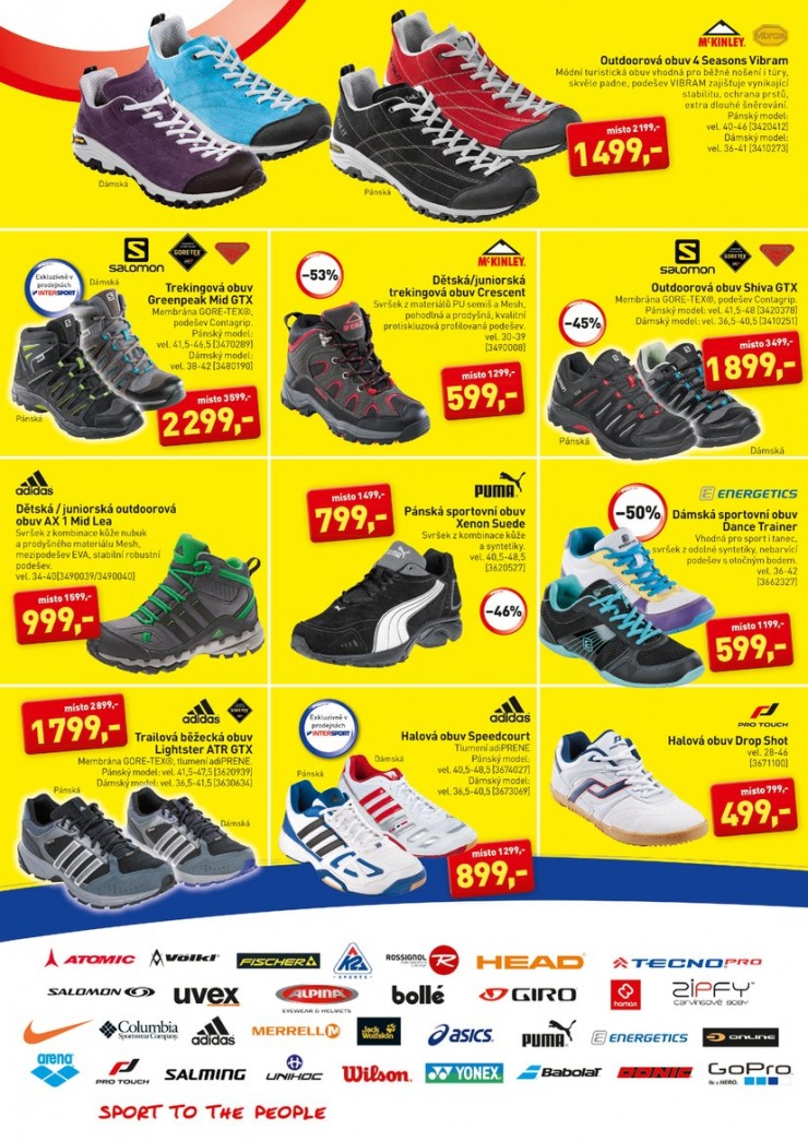 leták Intersport Aktuální leták od 6.2.2014 strana 1 leták Intersport Aktuální leták od 6.2.2014 strana 1