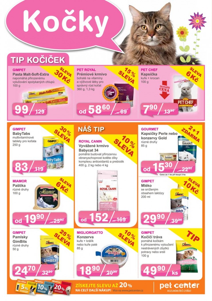 leták Pet Center Akční leták od 1.3.2014 strana 1 leták Pet Center Akční leták od 1.3.2014 strana 1