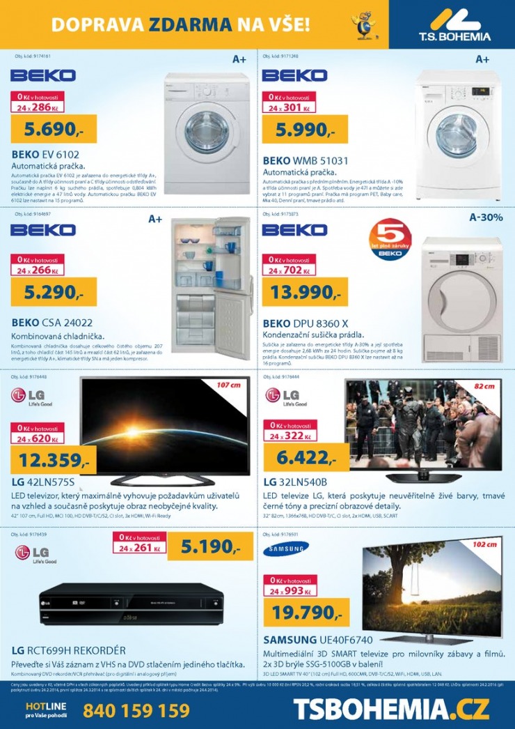leták T.S. Bohemia Virtuální katalog od 3.3.2014 strana 1 leták T.S. Bohemia Virtuální katalog od 3.3.2014 strana 1