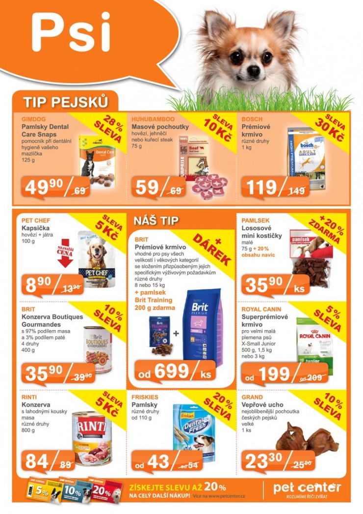leták Pet Center Akční leták od 1.4.2014 strana 1 leták Pet Center Akční leták od 1.4.2014 strana 1