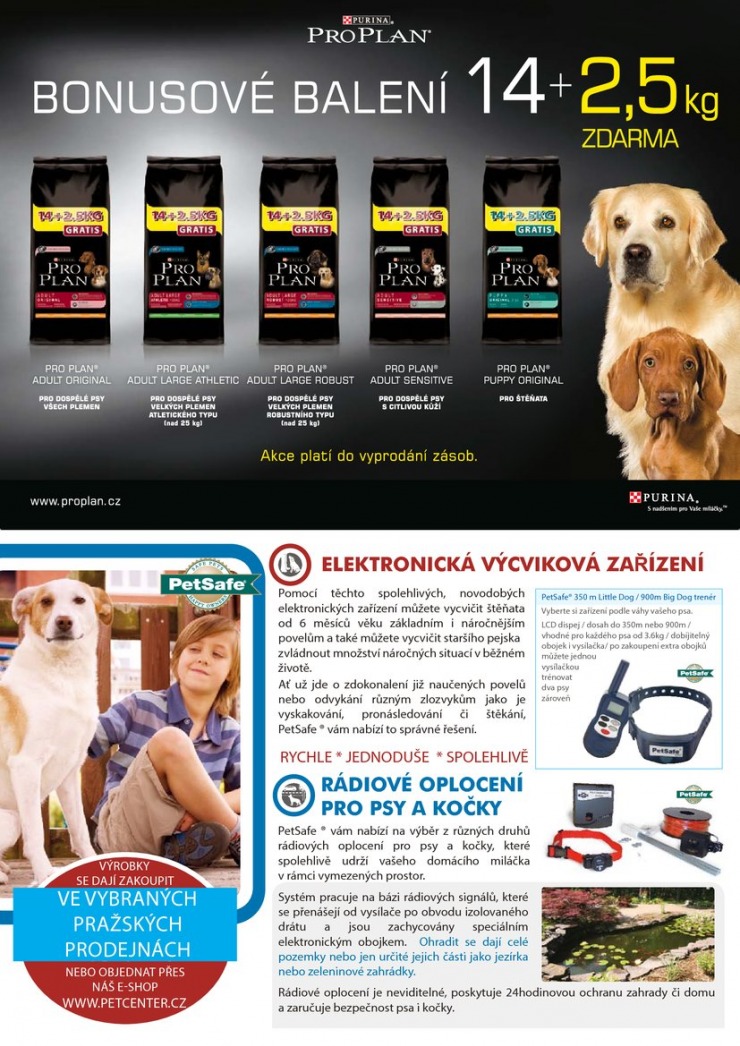 leták Pet Center Akční leták od 1.4.2014 strana 1 leták Pet Center Akční leták od 1.4.2014 strana 1