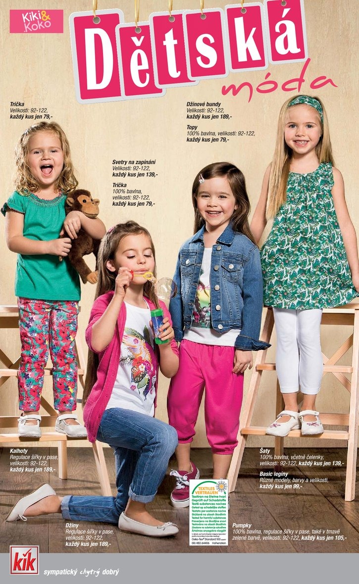 leták Kik textil Prospekt od 9.4.2014 strana 1 leták Kik textil Prospekt od 9.4.2014 strana 1