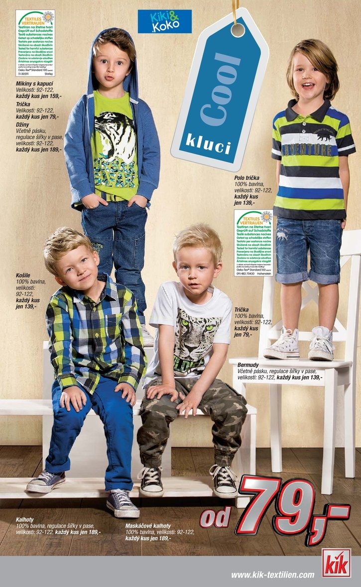 leták Kik textil Prospekt od 9.4.2014 strana 1 leták Kik textil Prospekt od 9.4.2014 strana 1