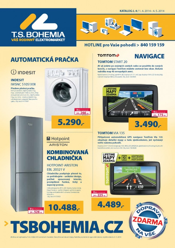 leták T.S. Bohemia Virtuální katalog od 1.4.2014 strana 1 leták T.S. Bohemia Virtuální katalog od 1.4.2014 strana 1