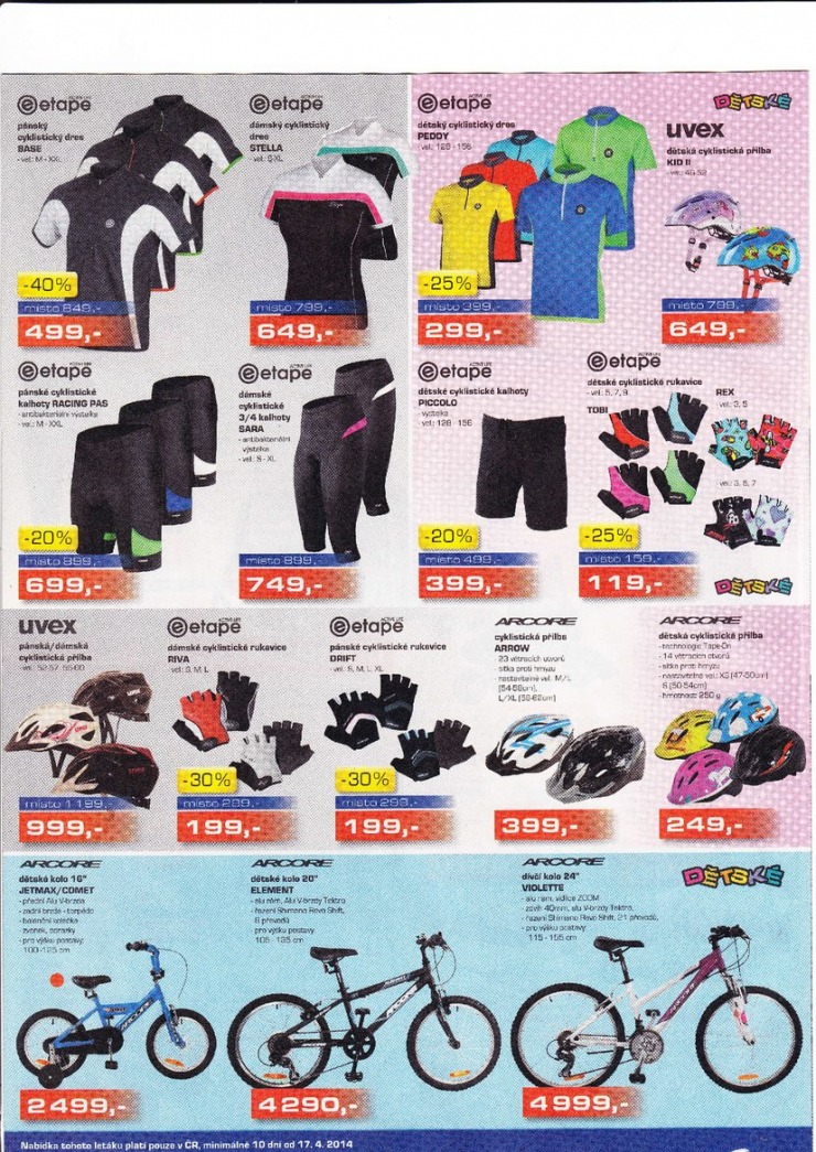 leták Sportisimo Aktuální leták od 17.4.2014 strana 1 leták Sportisimo Aktuální leták od 17.4.2014 strana 1