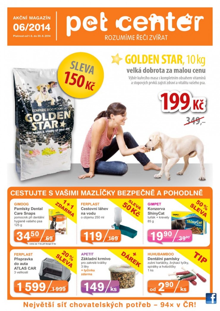 leták Pet Center Akční leták od 1.6.2014 strana 1 leták Pet Center Akční leták od 1.6.2014 strana 1