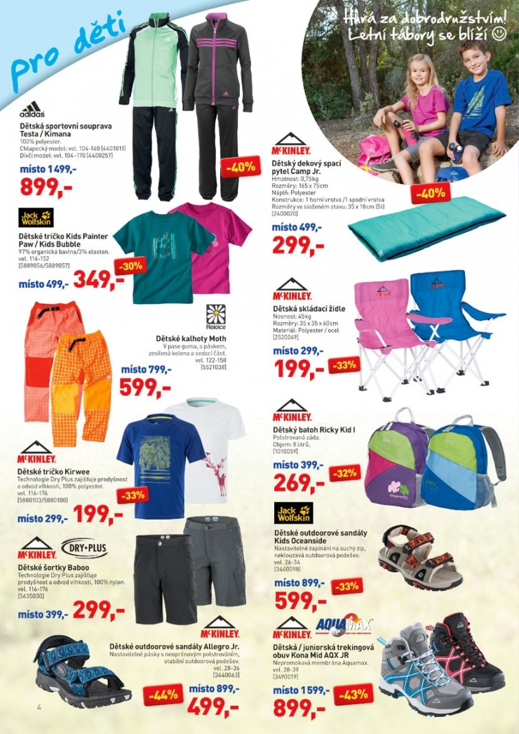 leták Intersport Aktuální leták od 5.6.2014 strana 1 leták Intersport Aktuální leták od 5.6.2014 strana 1