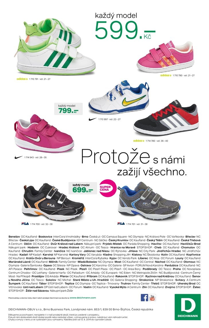 leták Deichmann Aktuální leták od 21.8.2014 strana 1 leták Deichmann Aktuální leták od 21.8.2014 strana 1