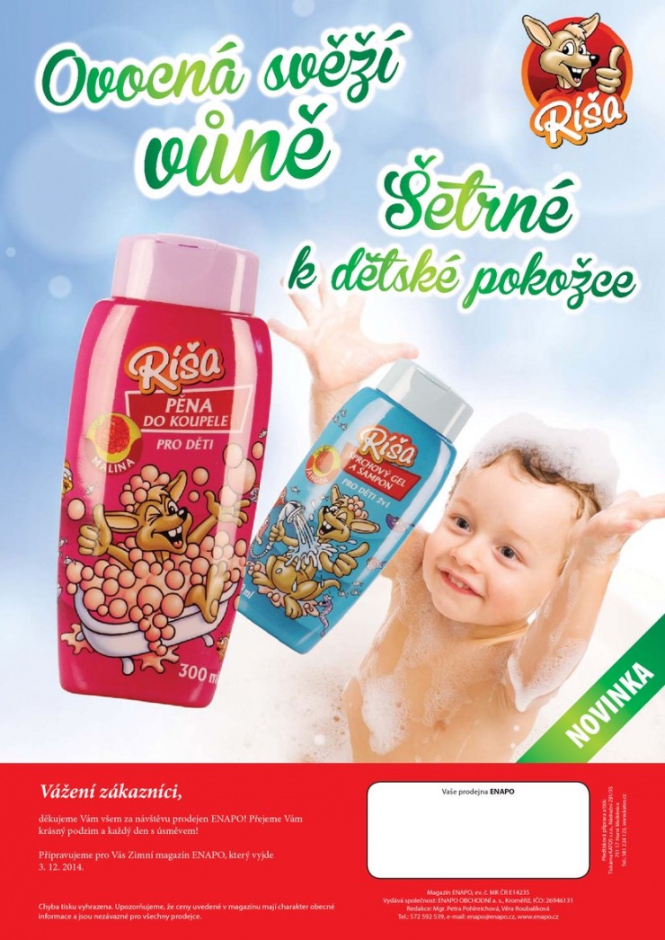 leták Enapo Magazín od 10.9.2014 strana 1 leták Enapo Magazín od 10.9.2014 strana 1
