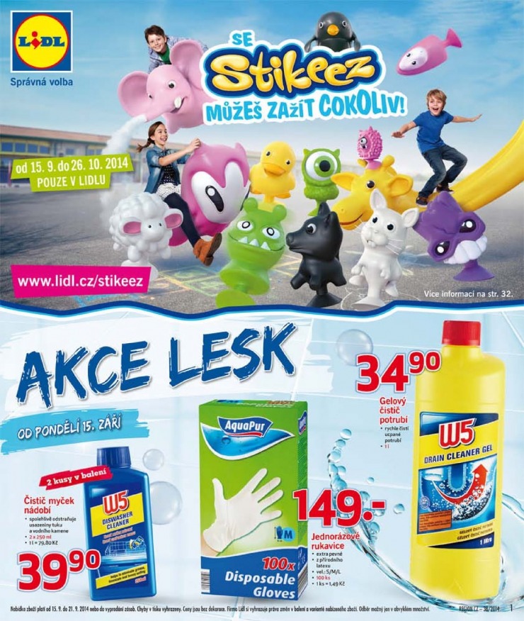 leták Lidl Akční nabídka od 15.9.2014 strana 1 leták Lidl Akční nabídka od 15.9.2014 strana 1