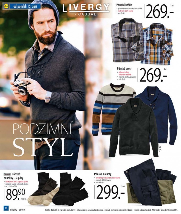 leták Lidl Akční nabídka od 15.9.2014 strana 1 leták Lidl Akční nabídka od 15.9.2014 strana 1