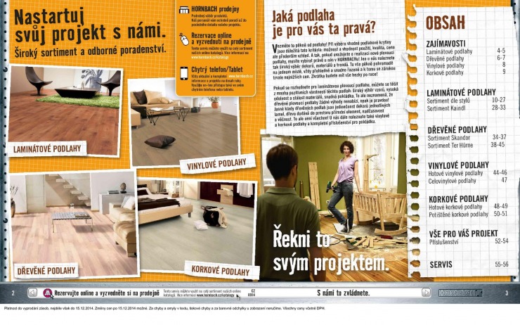 leták Hornbach Podlahy od 15.9.2014 strana 1 leták Hornbach Podlahy od 15.9.2014 strana 1