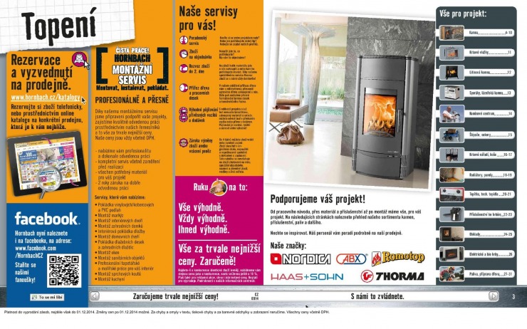 leták Hornbach Kamna od 1.9.2014 strana 1 leták Hornbach Kamna od 1.9.2014 strana 1