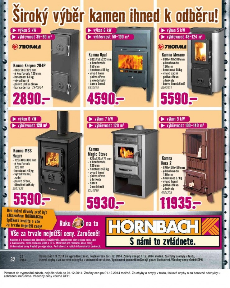 leták Hornbach Kamna od 1.9.2014 strana 1 leták Hornbach Kamna od 1.9.2014 strana 1