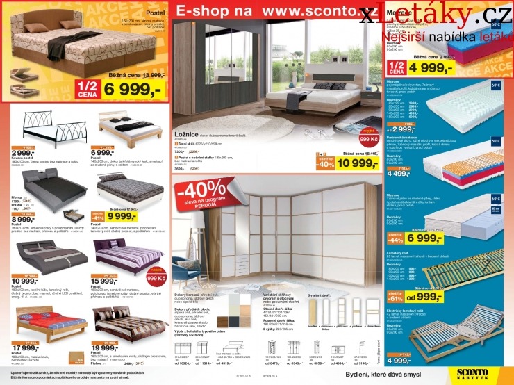 leták Sconto nábytek leták strana 1 leták Sconto nábytek leták strana 1