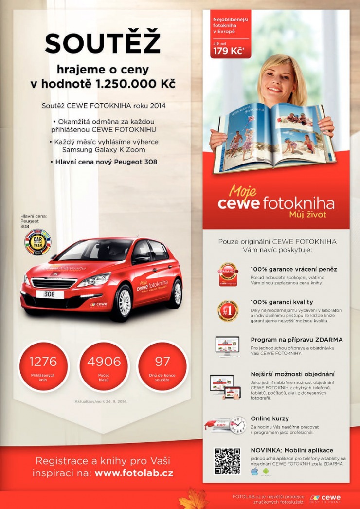 leták Fotolab Akční leták od 1.10.2014 strana 1 leták Fotolab Akční leták od 1.10.2014 strana 1