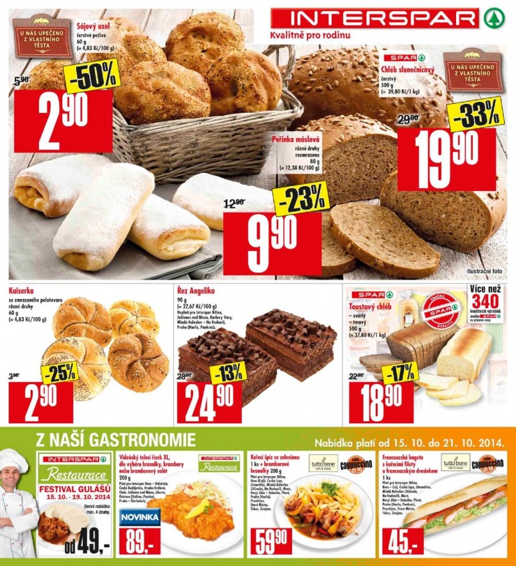 leták Interspar Akční nabídka od 15.10.2014 strana 1 leták Interspar Akční nabídka od 15.10.2014 strana 1