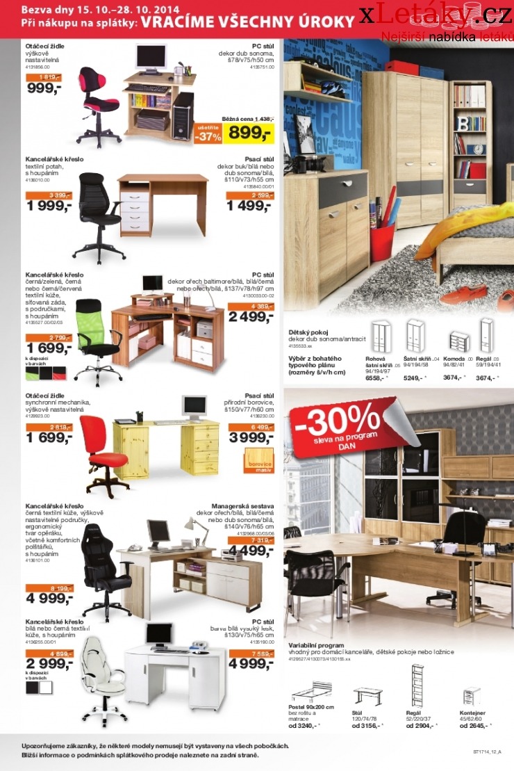leták Sconto nábytek leták strana 1 leták Sconto nábytek leták strana 1