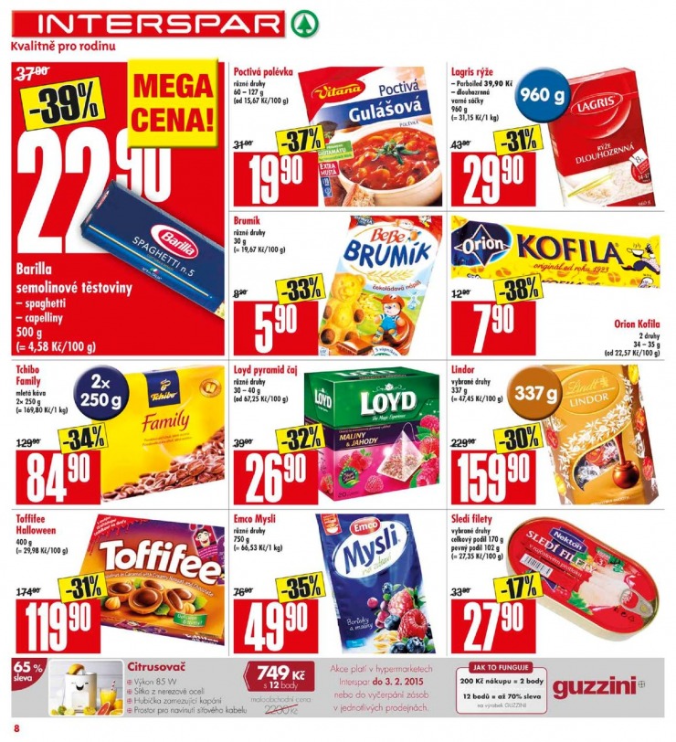 leták Interspar Akční nabídka od 29.10.2014 strana 1 leták Interspar Akční nabídka od 29.10.2014 strana 1
