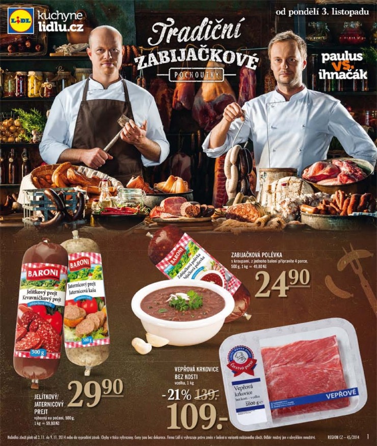 leták Lidl Akční nabídka od 3.11.2014 strana 1 leták Lidl Akční nabídka od 3.11.2014 strana 1