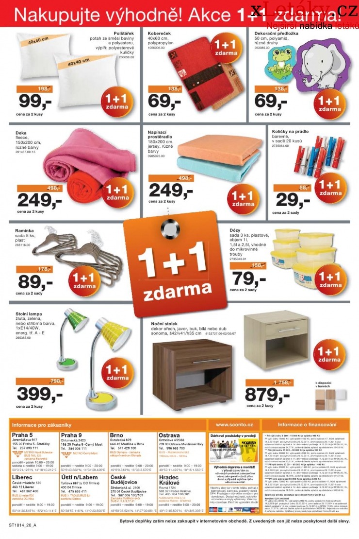 leták Sconto nábytok leták strana 1 leták Sconto nábytok leták strana 1