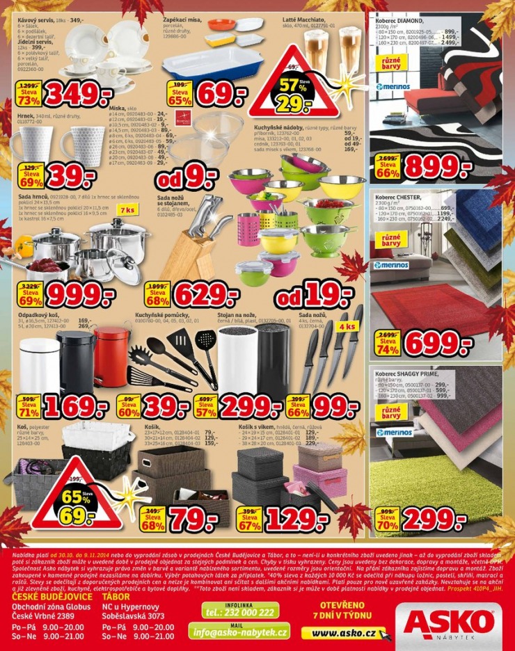 leták Asko nábytek katalog od 30.10.2014 strana 1 leták Asko nábytek katalog od 30.10.2014 strana 1