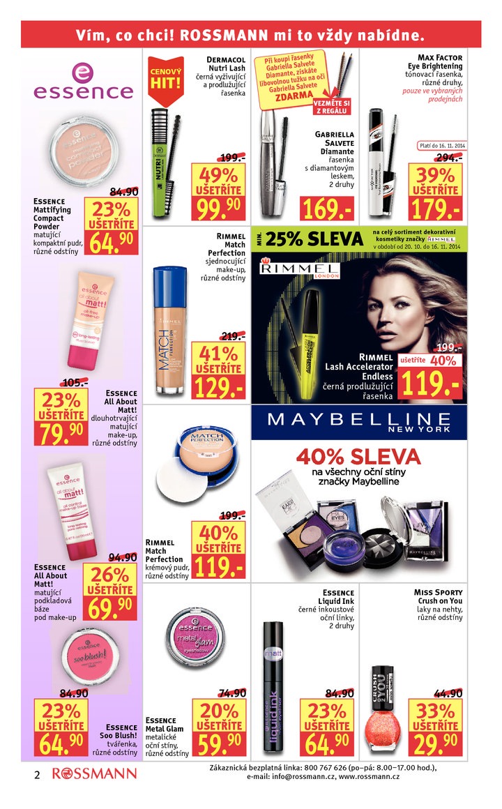 leták Rossmann Leták od 3.11.2014 strana 1 leták Rossmann Leták od 3.11.2014 strana 1