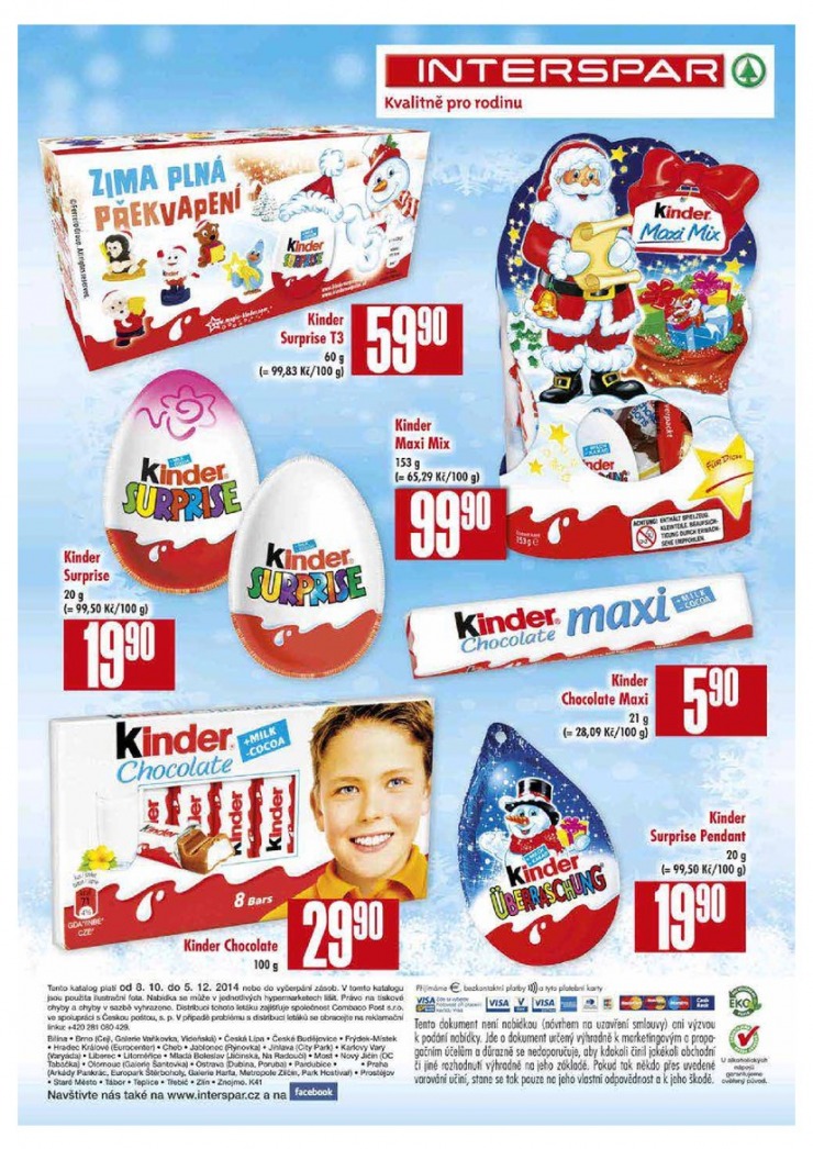 leták Interspar Sladkosti od 22.10.2014 strana 1 leták Interspar Sladkosti od 22.10.2014 strana 1
