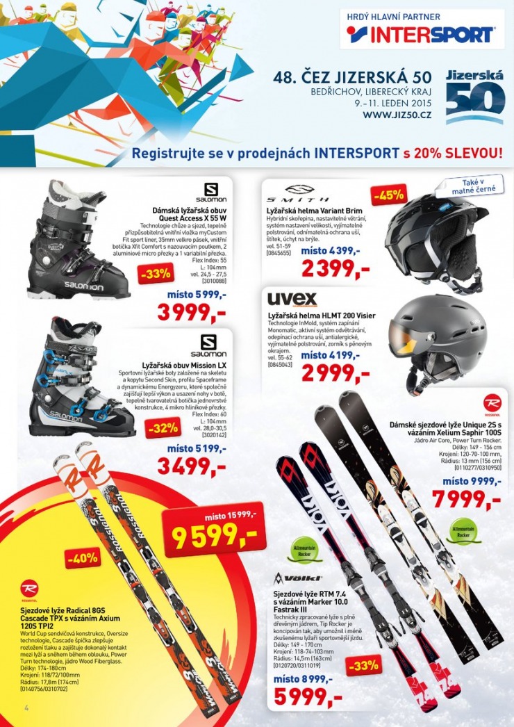 leták Intersport Aktuální leták od 6.11.2014 strana 1 leták Intersport Aktuální leták od 6.11.2014 strana 1
