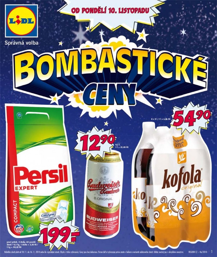 leták Lidl Akční nabídka od 10.11.2014 strana 1 leták Lidl Akční nabídka od 10.11.2014 strana 1